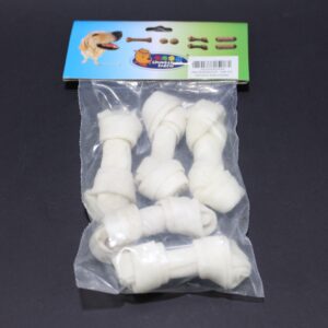 Hueso de carnaza mediano para mascota s