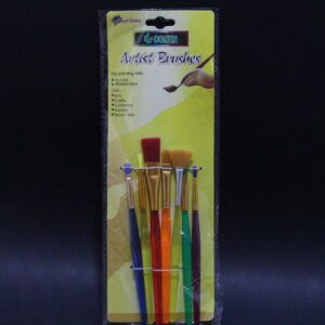 PINCEL ACRILICO X 7 COLORES