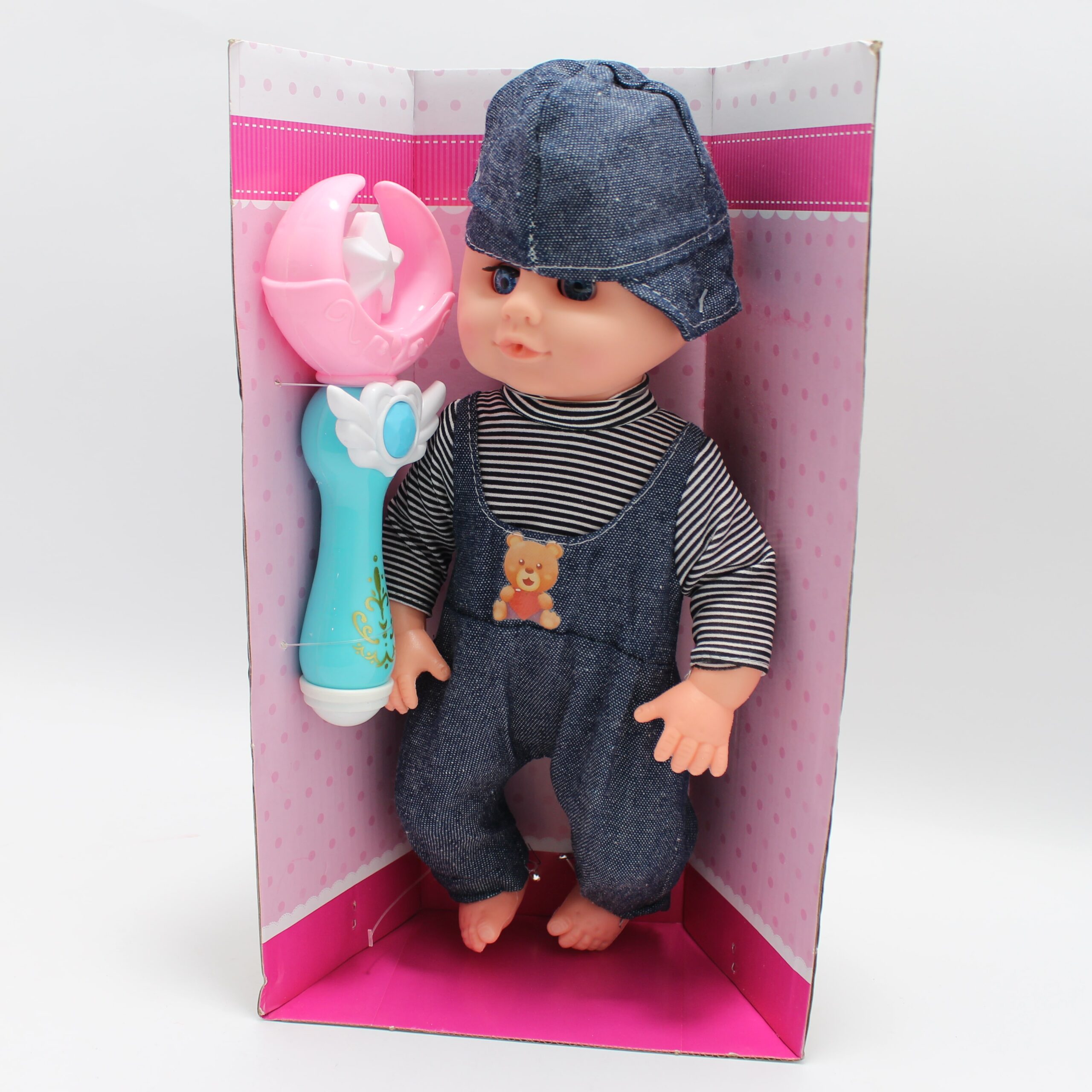 Muñeco Bebe con microfono y sonido