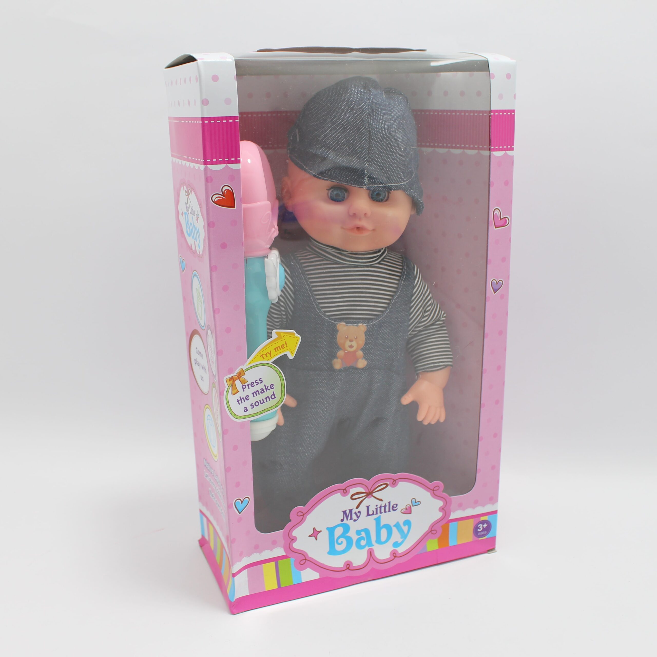 Muñeco Bebe con microfono y sonido - Imagen 3