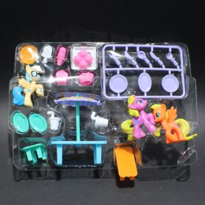 Juego de picnic con ponis + accesorios