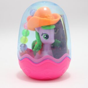 Huevo Pulsera de pony con stickers
