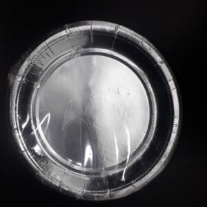 PLATO PLATEADO 18CM