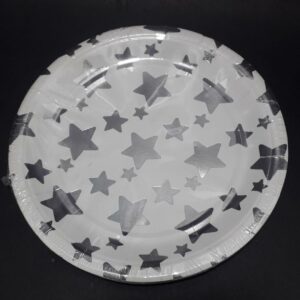 PLATO ESTELLA PLATEADO 18CM