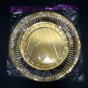 PLATO DORADO  23CM