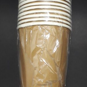VASO DORADO MATE   x 10  7 ONZ