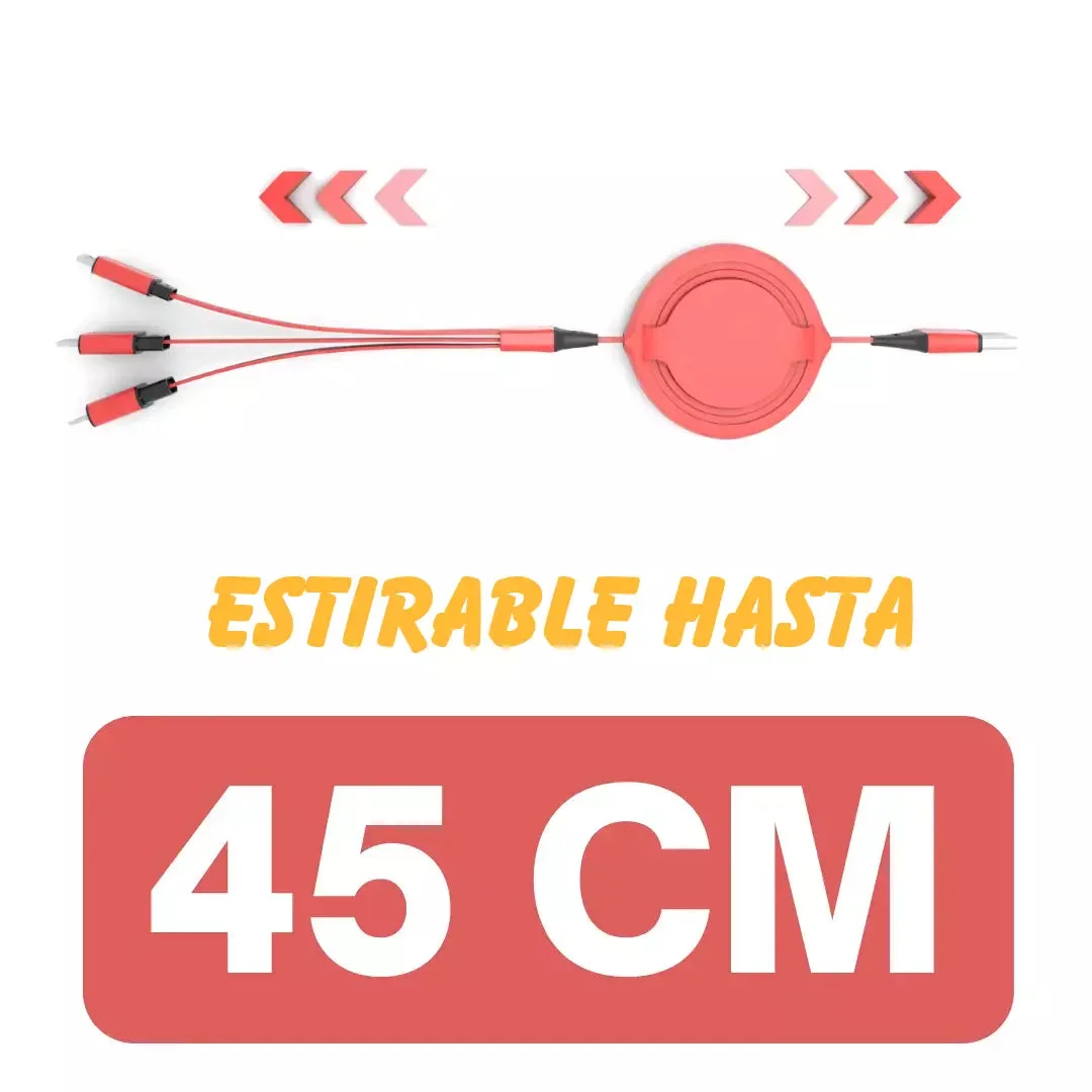 CABLE NINJA USB 3 EN 1 - Imagen 2