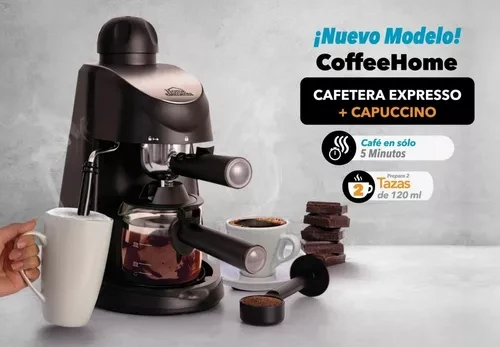 Cafetera Espresso Capuccino Home Element - Imagen 2
