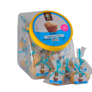 Bombonera x 24 bolsitas x 1 und Mufin