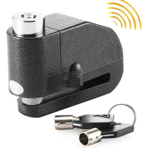 CANDADO CON ALARMA PARA MOTO Y BICICLETA