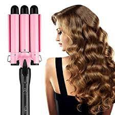Pinza Rizadora Ondas Sirena Tres Tubos