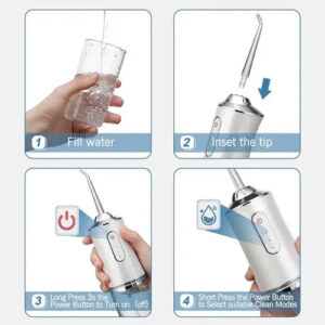 Irrigador Bucal Oral Recargable combox2