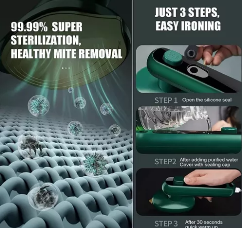 MINI PLANCHA DE ROPA A VAPOR - Imagen 4