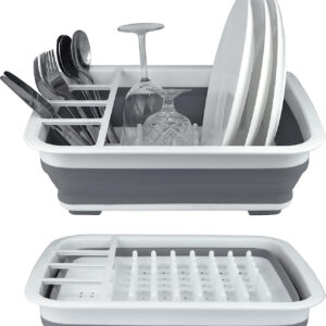 Escurridor De Platos Plegable Multiusos