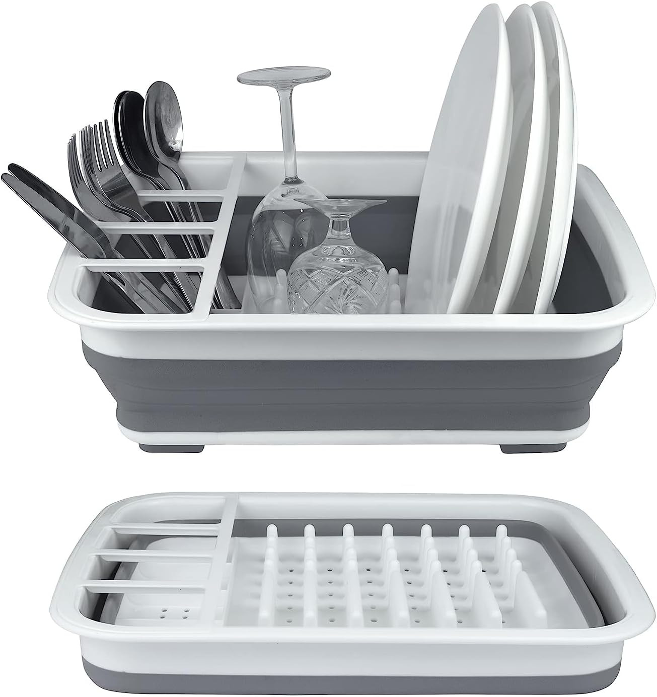 Escurridor De Platos Plegable Multiusos