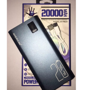 Power Bank Carga Rapida 20000 Mah Americ