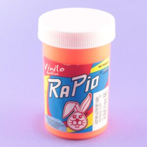 Vinilo naranja fluorescente x 120 cc