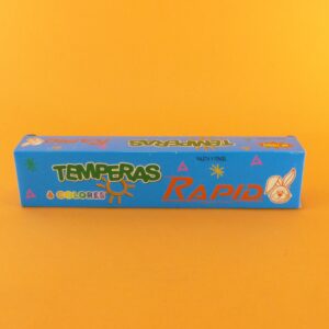 TEMPERA RAPID x 6 COLORES CON P.P.