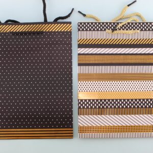 Bolsa de regalo pequeña metalizada punt