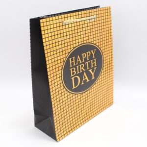 Bolsa de regalo mediana metalizada happ