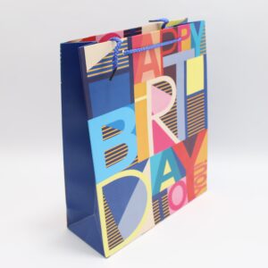 Bolsa de regalo mediana letras