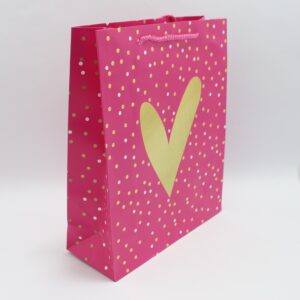Bolsa de regalo mediana motivo corazón