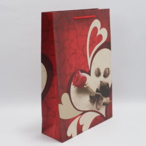 Bolsa  de regalo motivo rosas