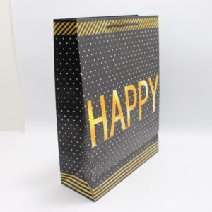 Bolsa de regalo grande motivo Happy pun