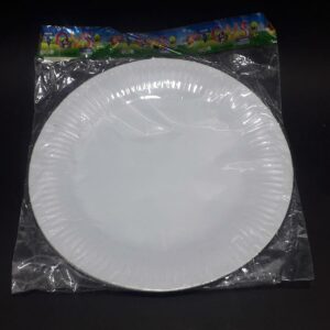 PLATO BLANCO CARTON 23CM