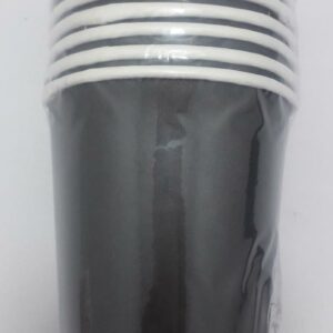 Vasos negro x 10 und
