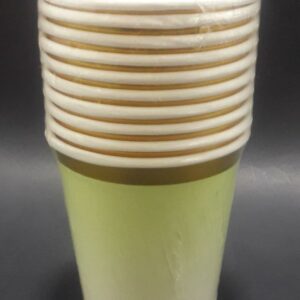 Vasos verde desvanesido x 10 und