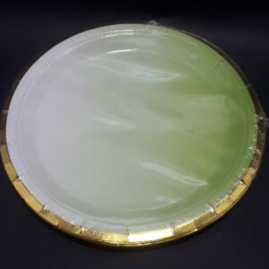 Platos verde desvanecido 23cm