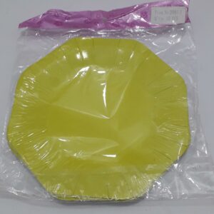 PLATO VERDE CLARO CARTON 18CM