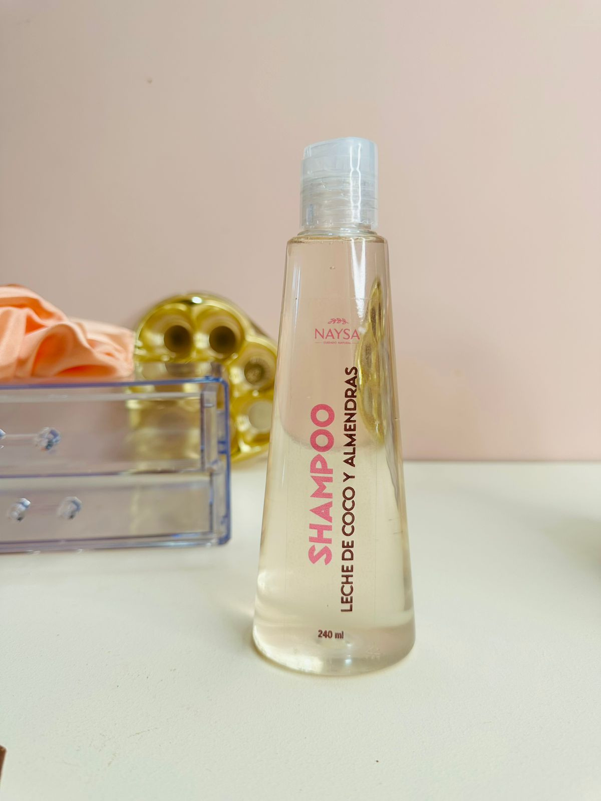 SHAMPOO LECHE DE COCO NAYSA 240ML