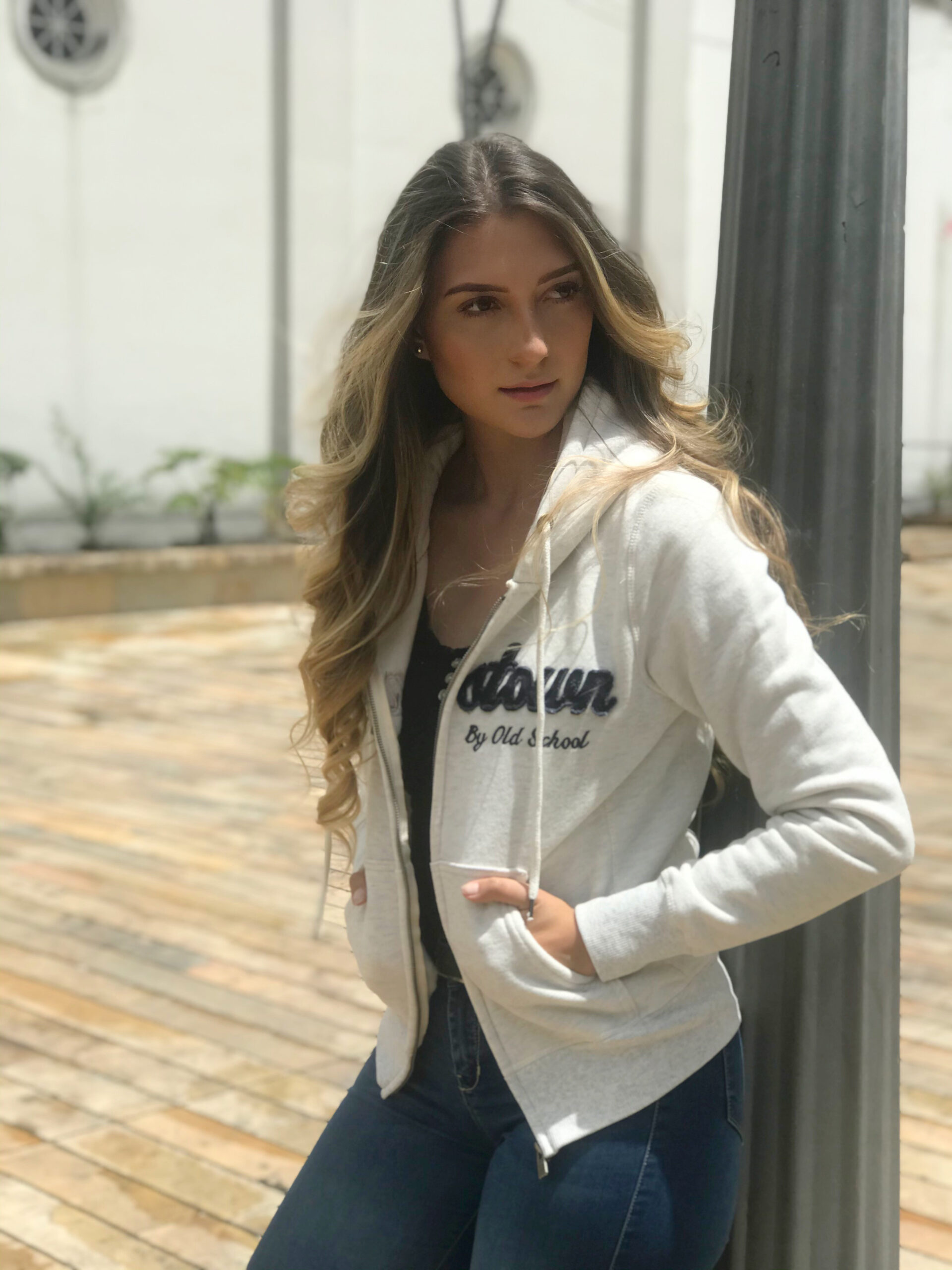 Chaqueta Algodon perchado para dama