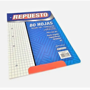 REPUESTO PASTA  ARG  REF  105*80H CUADR