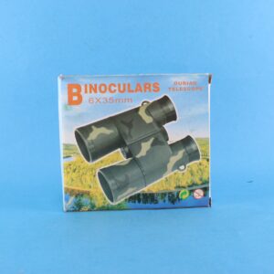 Binoculares medidas 6x35mm color negro
