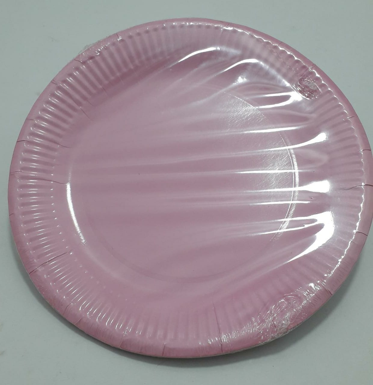 PLATO ROSADO 23CM