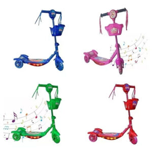 Patineta Scooter Para Niños Con Luces