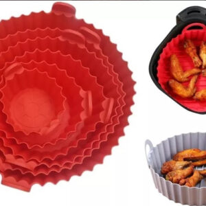 Set X 6 Moldes Silicona Freidoras Aire