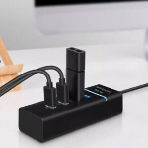 Conector Multipuerto USB 4 puestos en 1