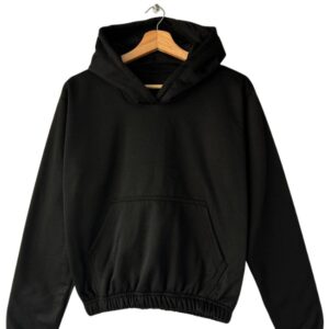 BUZO LARGO DAMA NEGRO XL