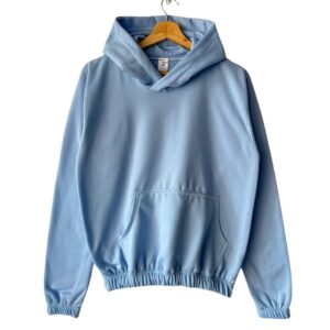 BUZO LARGO DAMA AZUL BEBE S