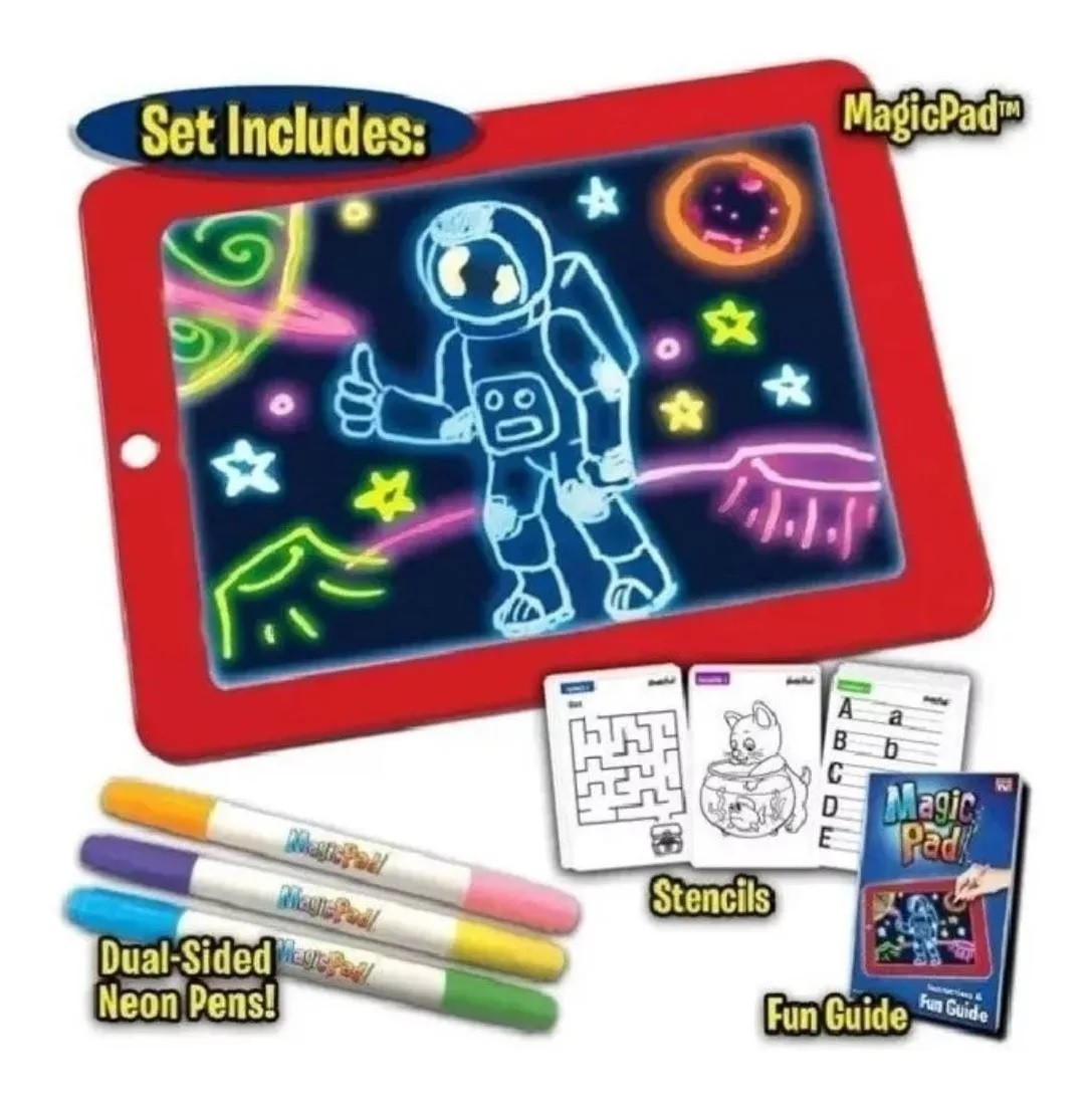 Tablero Con Luz Led Mágico Magicpad