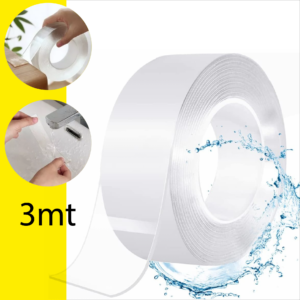 Cinta Adhesiva Doble Faz Multiusos 3 Mt