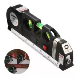 Nivel Laser 3 Burbujas Con Metro