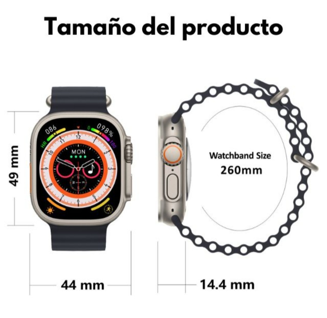 Smartwatch Hk8 pro max - Imagen 4