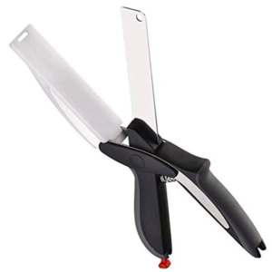Cortador Cocina 2 En 1 Cuchillo Tijeras