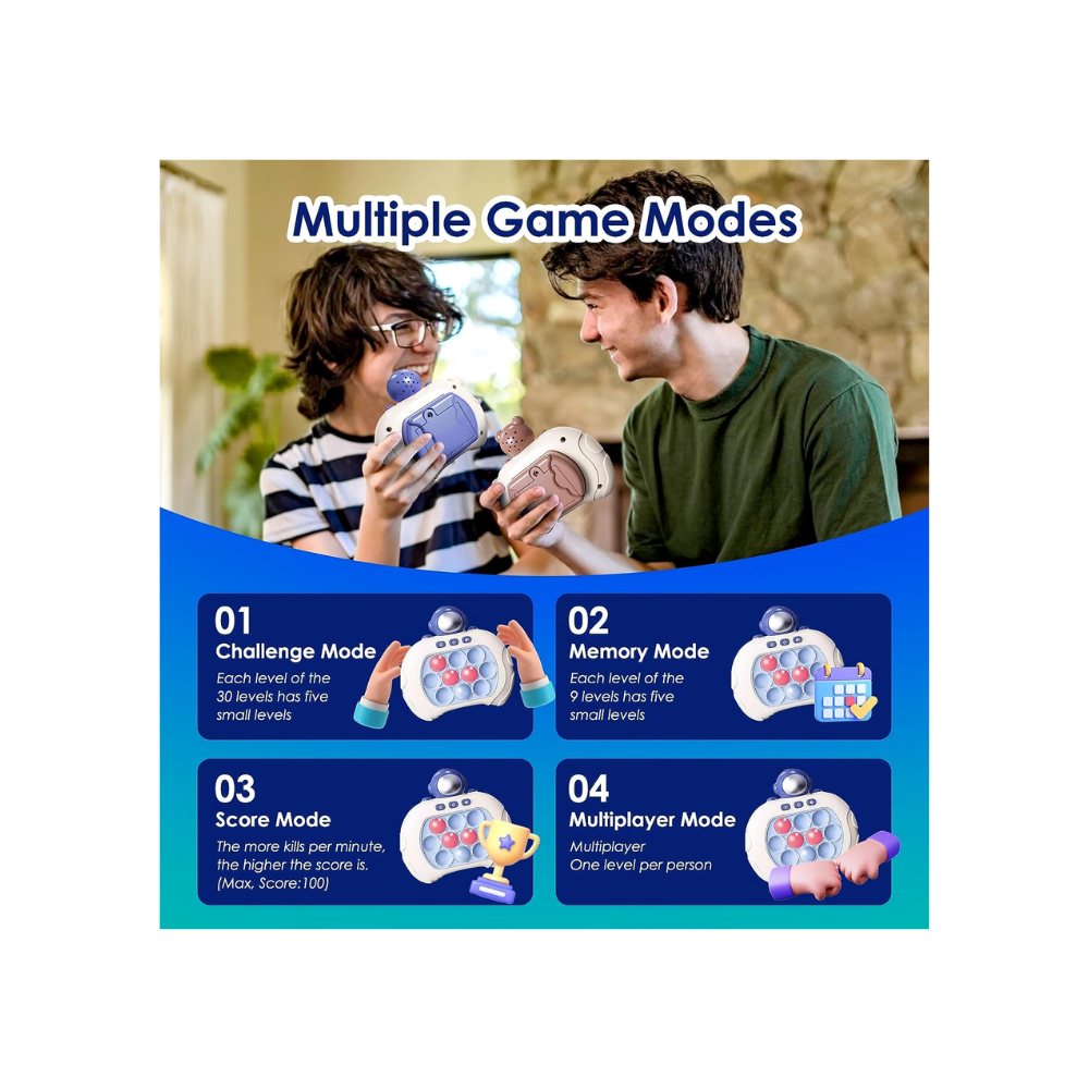 Juego Pop It Burbujas Quick Push - Imagen 5
