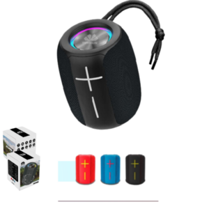 Parlante Bomb (Luz RGB en cada altavoz)